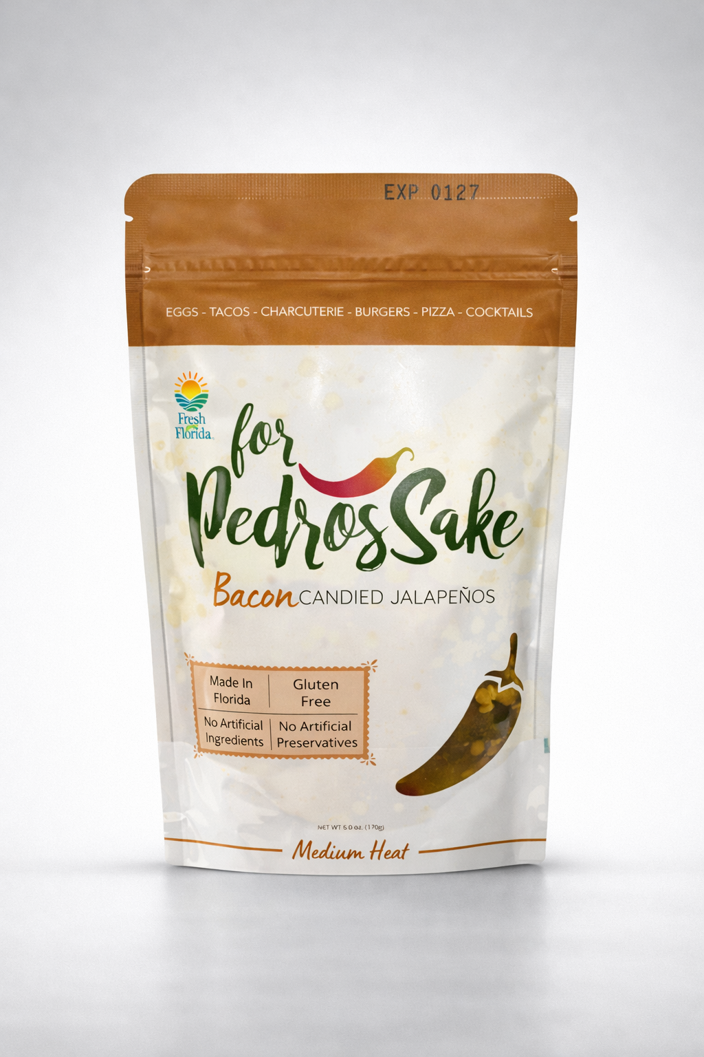 Bacon Candied Jalapenos – For Pedro's Sake